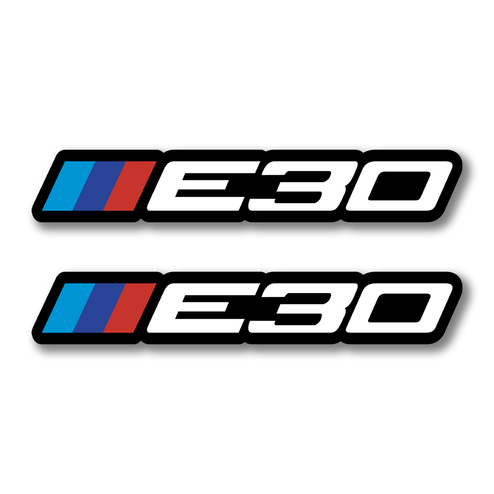 E-Chassis M-Series Vinyl Sticker (2-Pack)