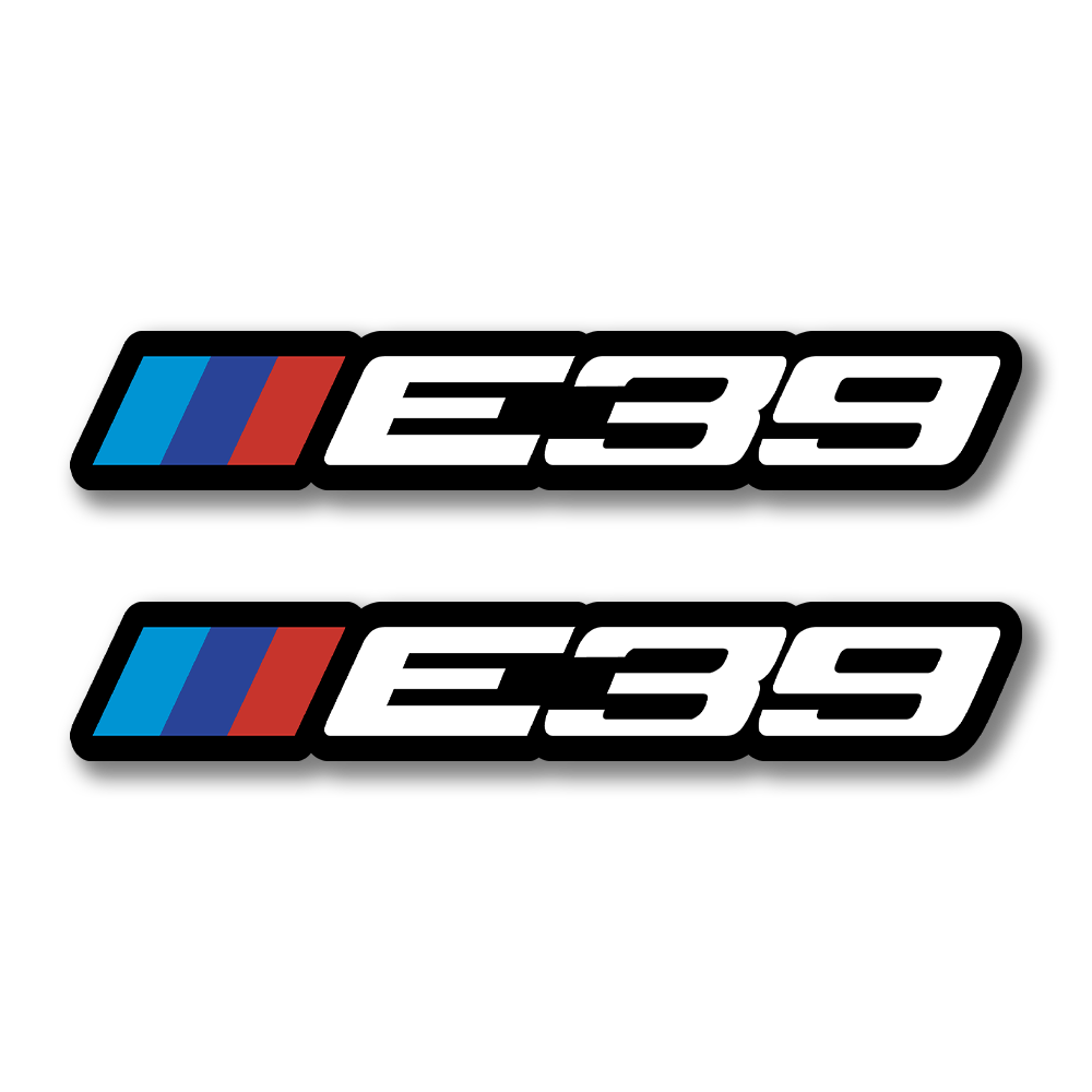 E-Chassis M-Series Vinyl Sticker (2-Pack)