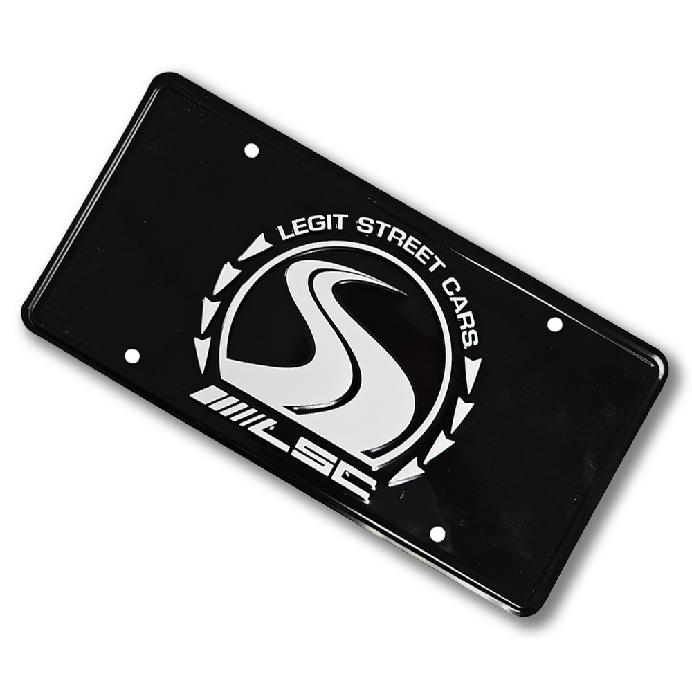 LegitStreetCars Novelty License Plate