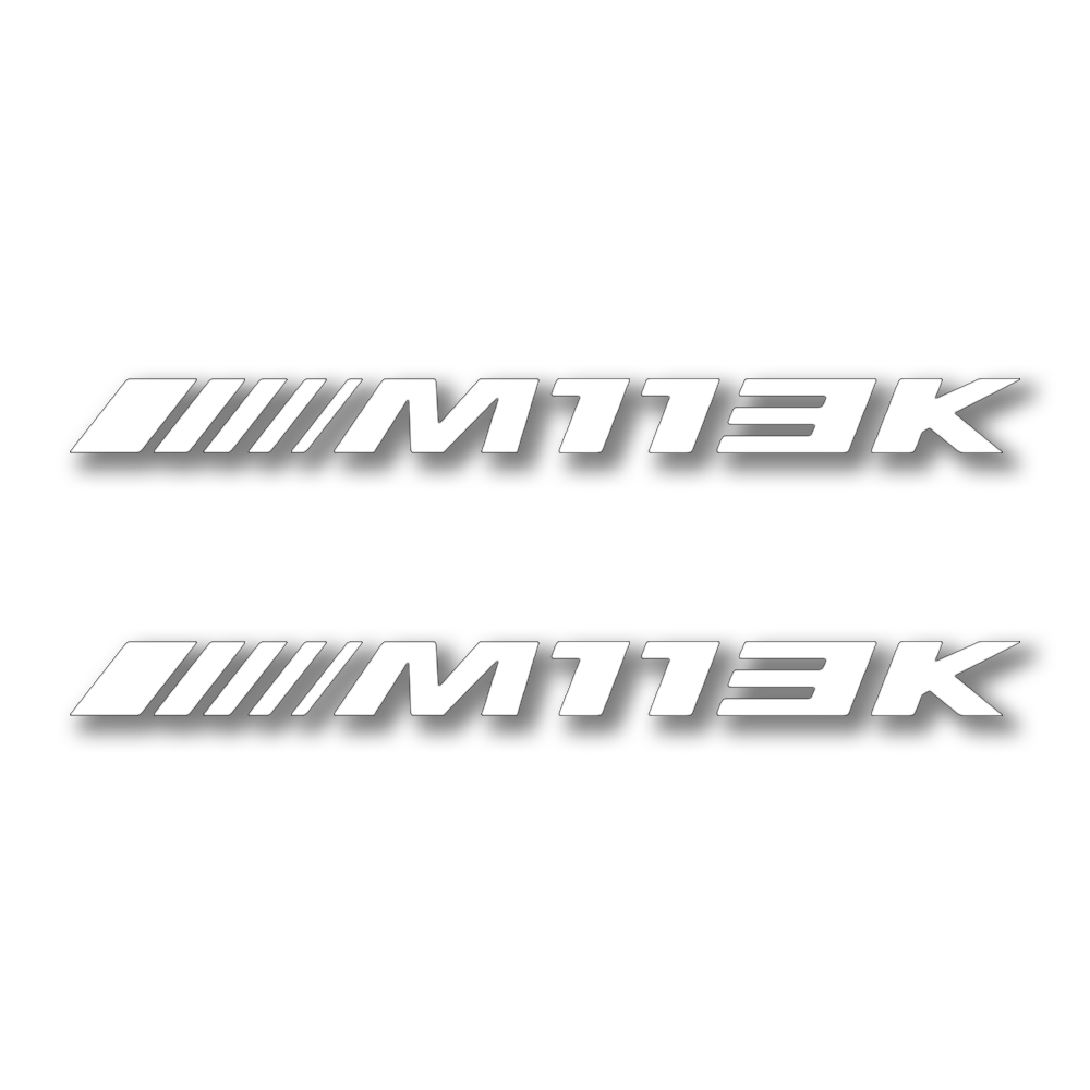 Engine Code AMG Vinyl Sticker (2-Pack)