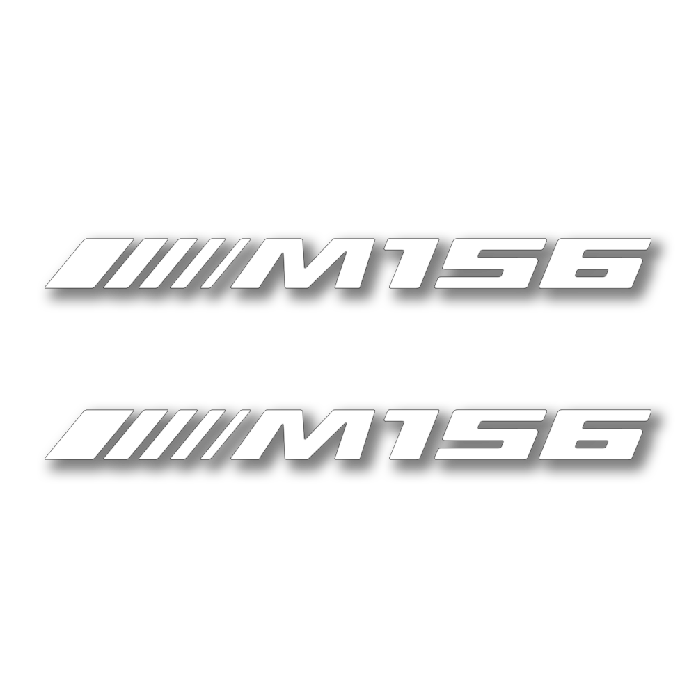 Engine Code AMG Vinyl Sticker (2-Pack)