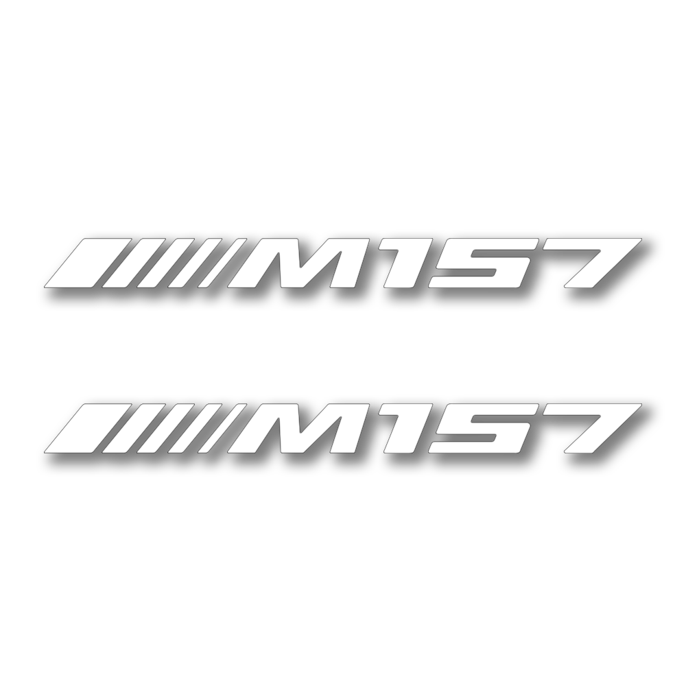 Engine Code AMG Vinyl Sticker (2-Pack)