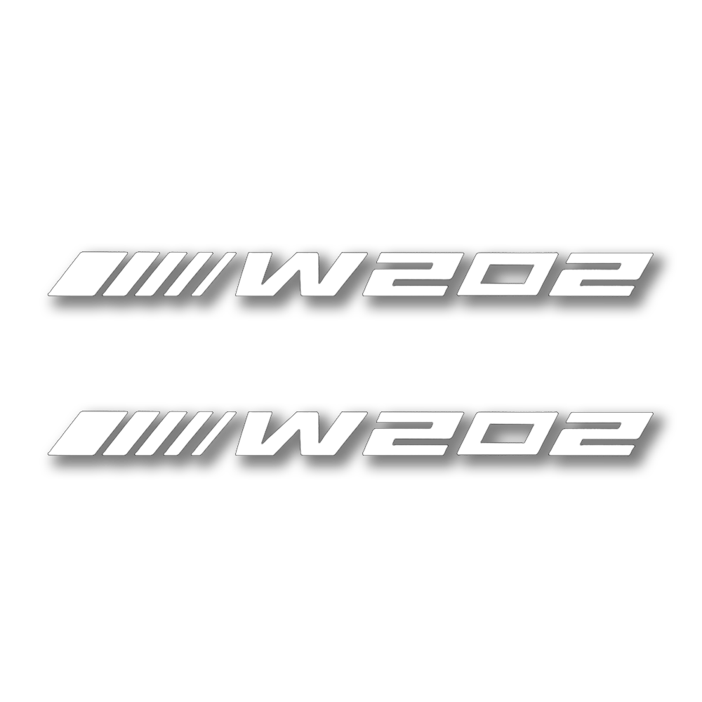 W-Chassis AMG Vinyl Sticker (2-Pack)