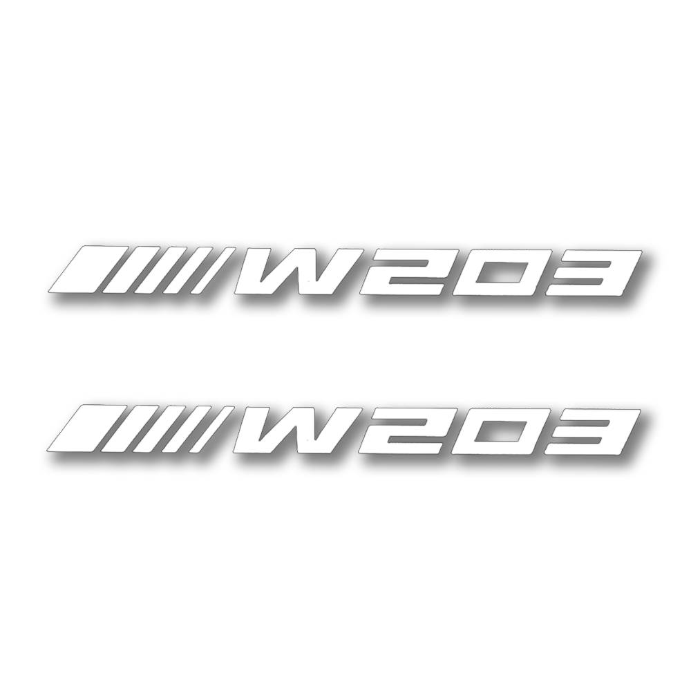 W-Chassis AMG Vinyl Sticker (2-Pack)
