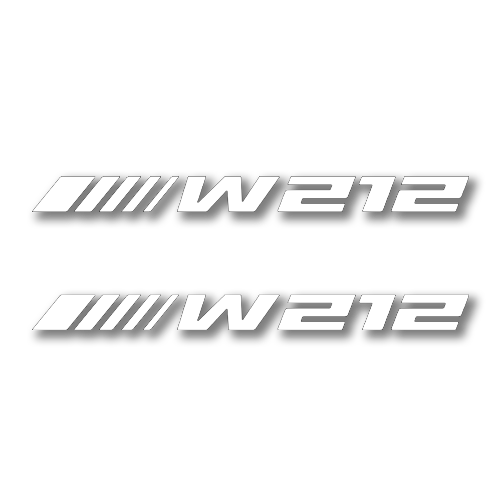W-Chassis AMG Vinyl Sticker (2-Pack)