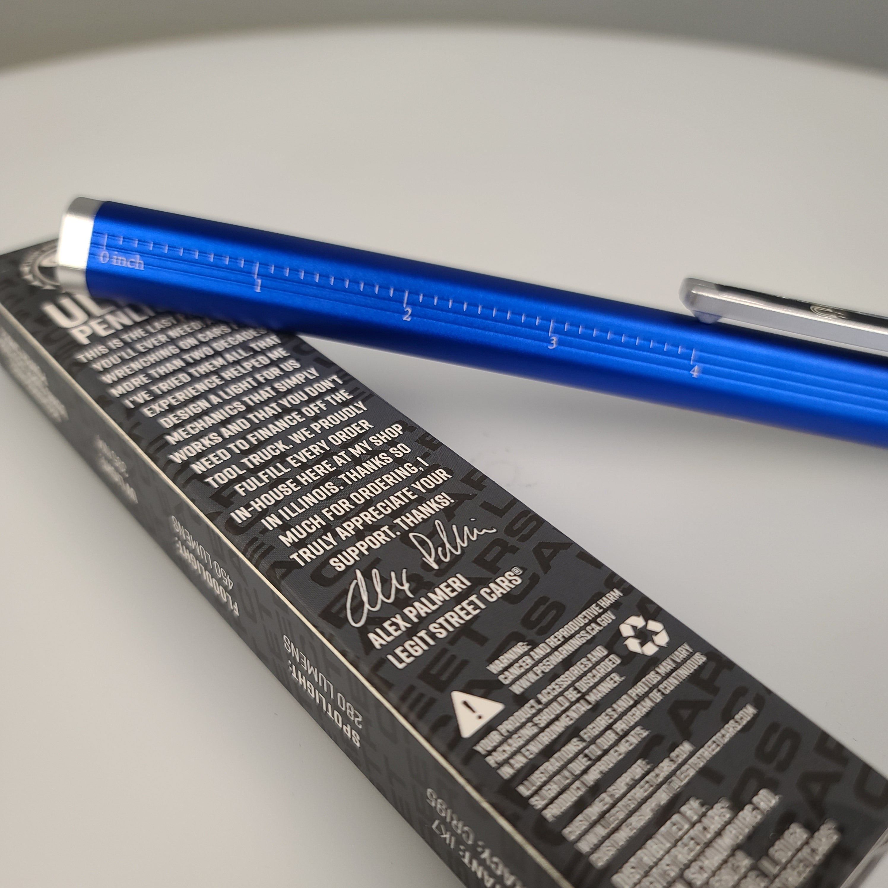 'Sapphire Blue Metallic' Ultra Penlight