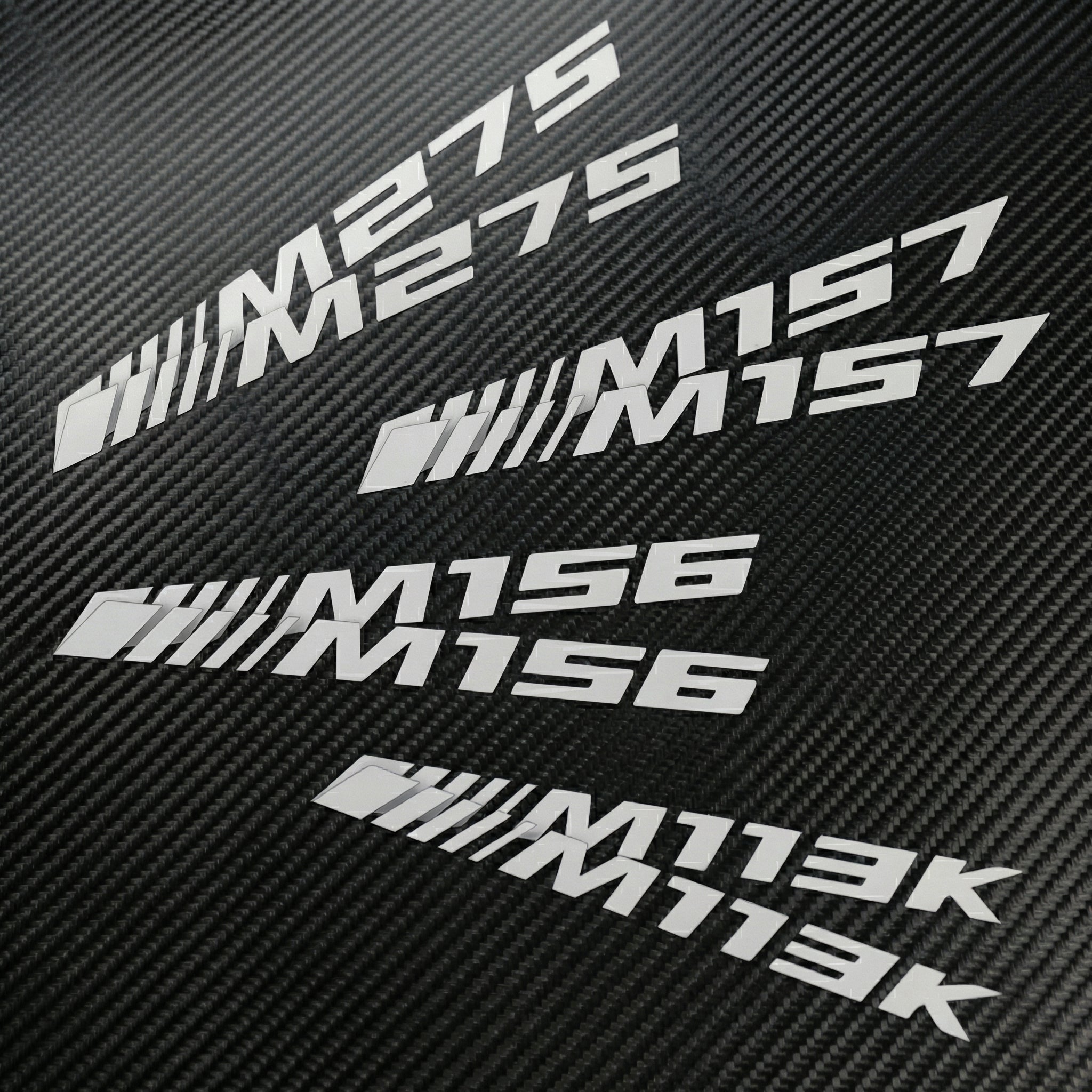 Engine Code AMG Vinyl Sticker (2-Pack)