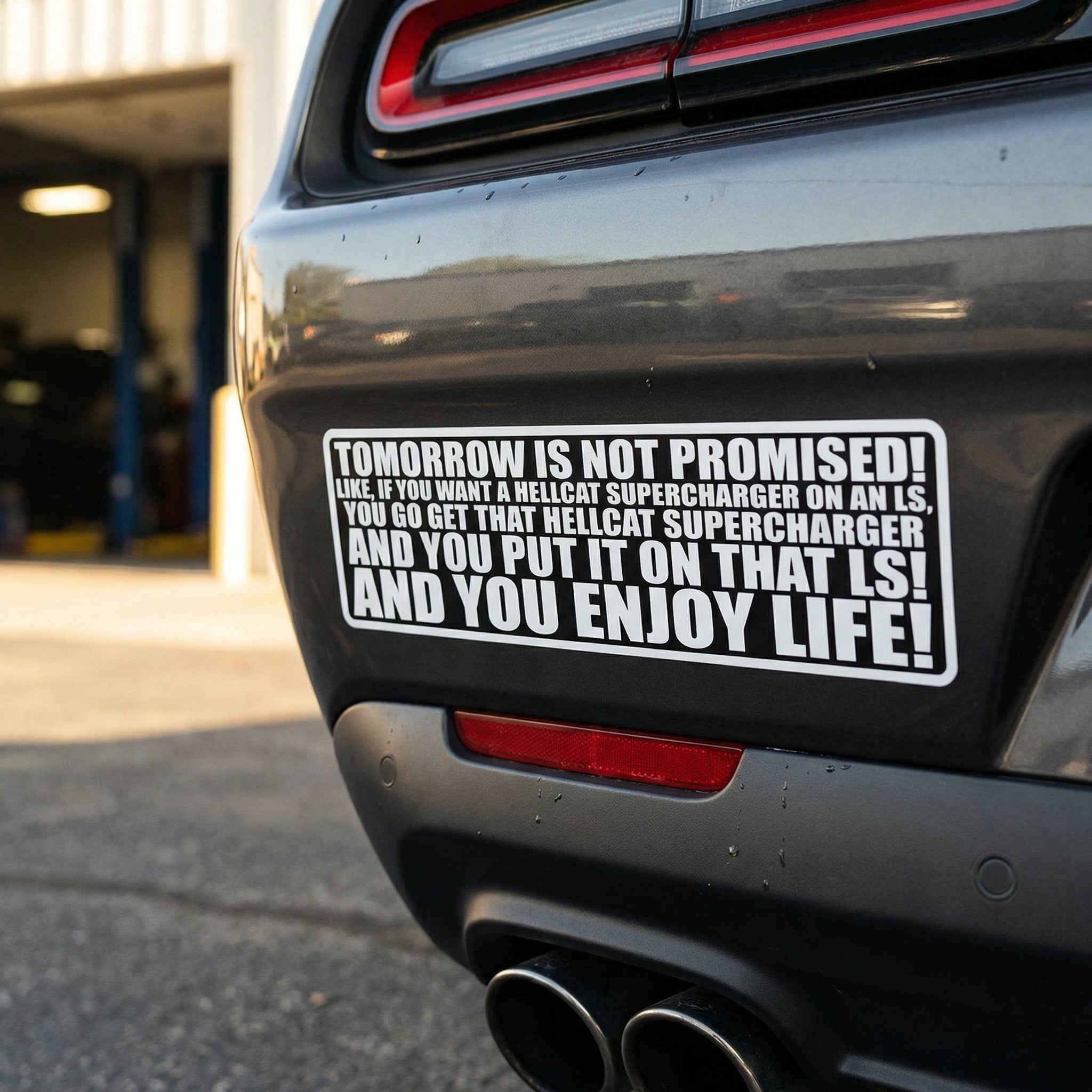 Sierra Hellcat Bumper Sticker