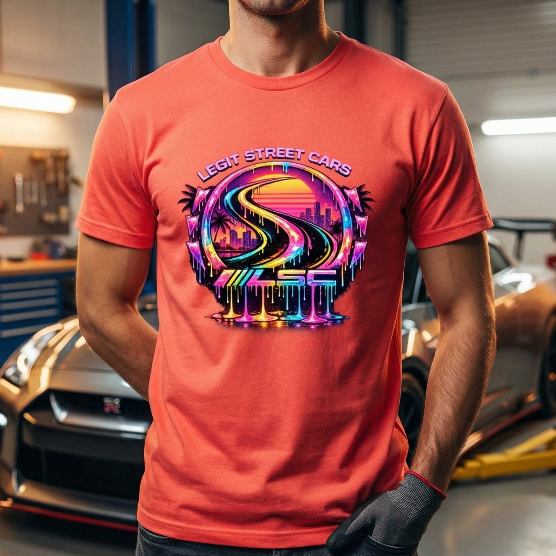 LSC 80s Paint Drip Tee