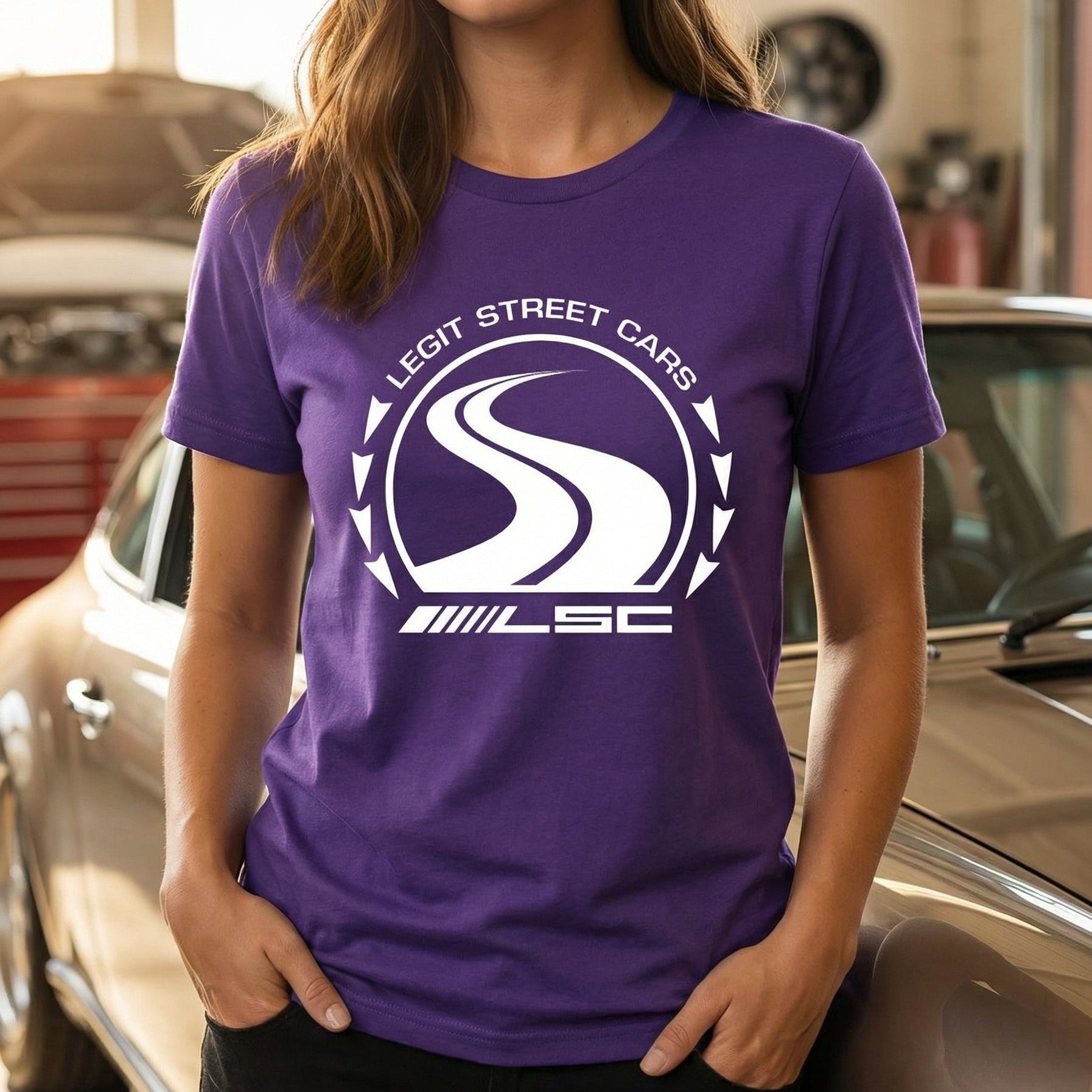 LSC Classic White Logo Tee