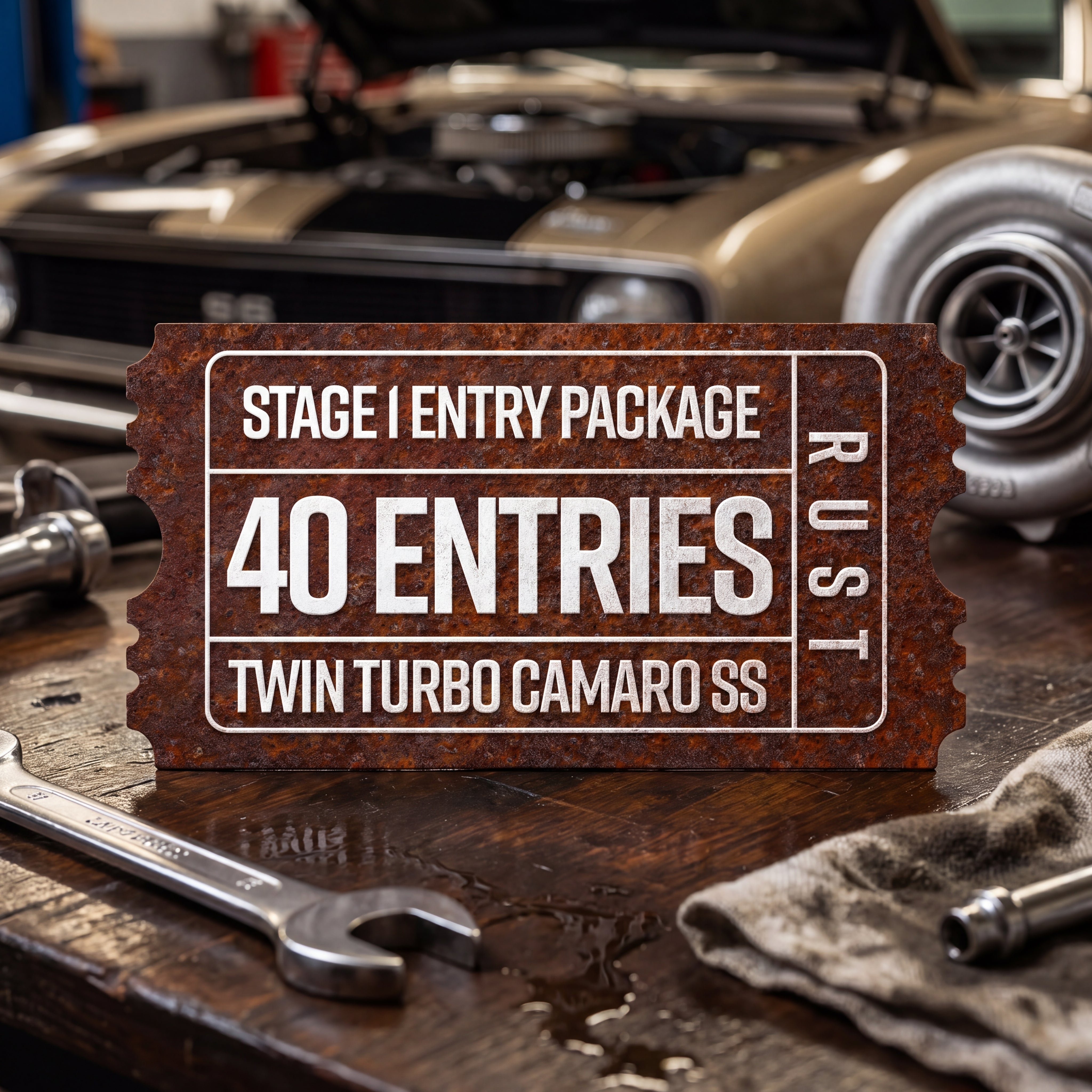 Twin Turbo Camaro SS Stage 1 Entry Package