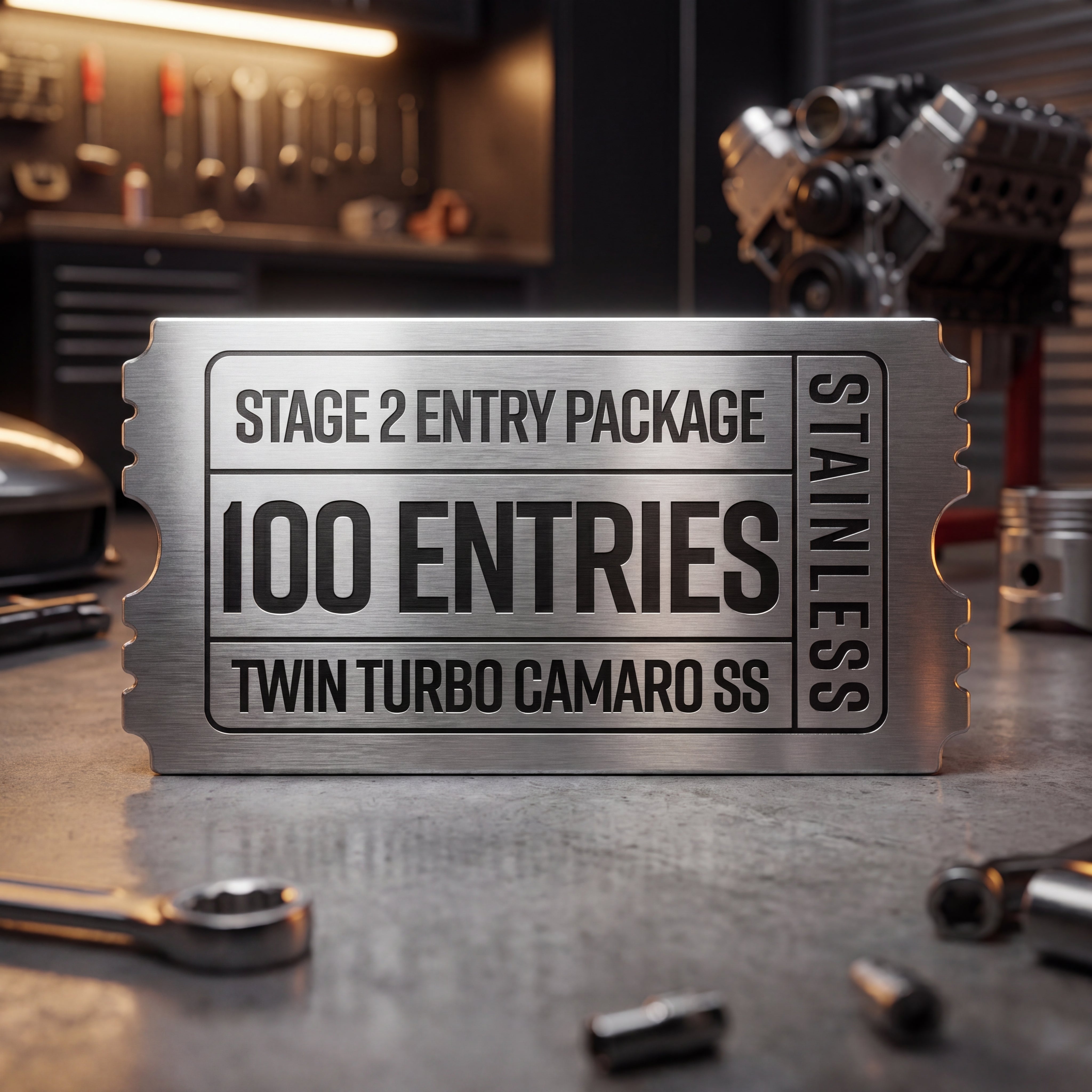 Twin Turbo Camaro SS Stage 2 Entry Package