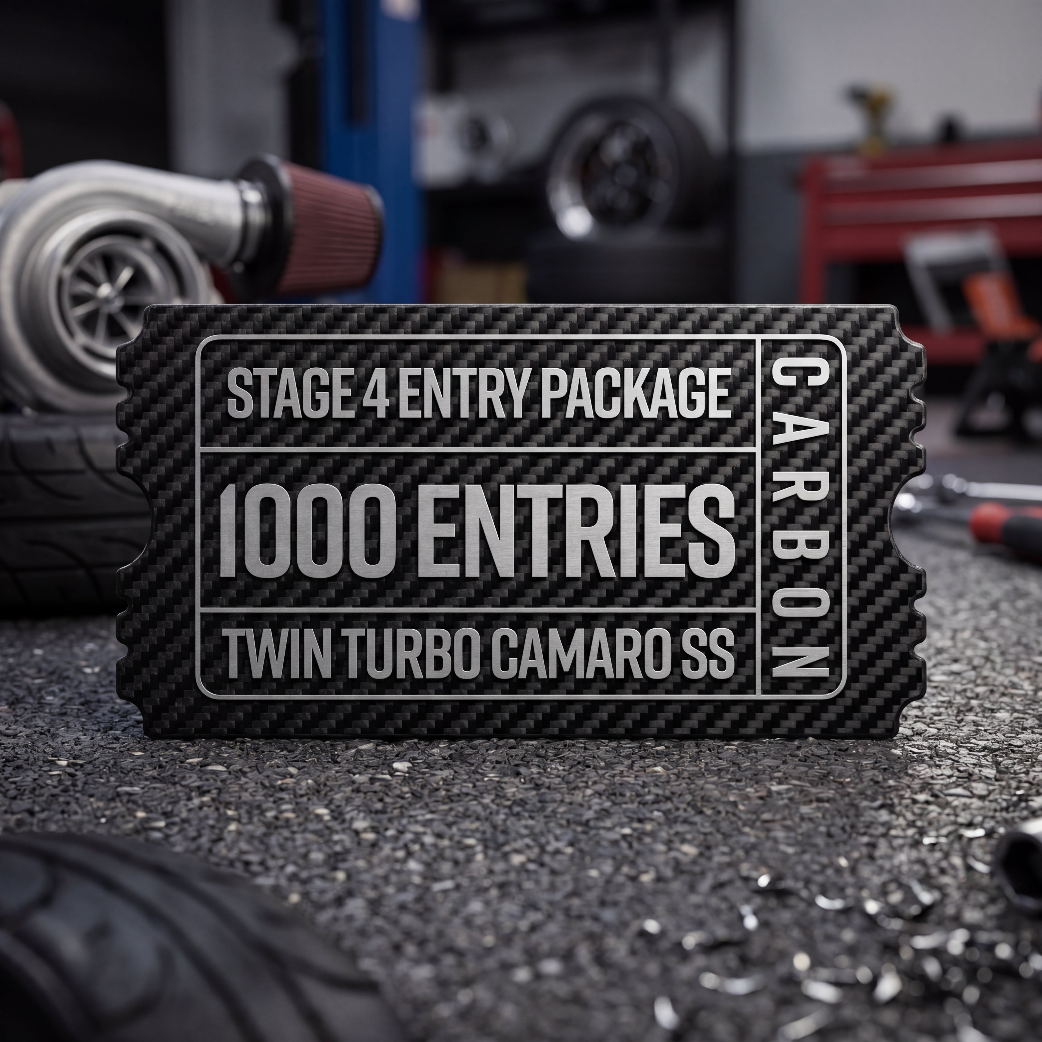 Twin Turbo Camaro SS Stage 4 Entry Package