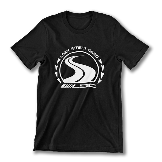 LSC Black Front Logo T-Shirt
