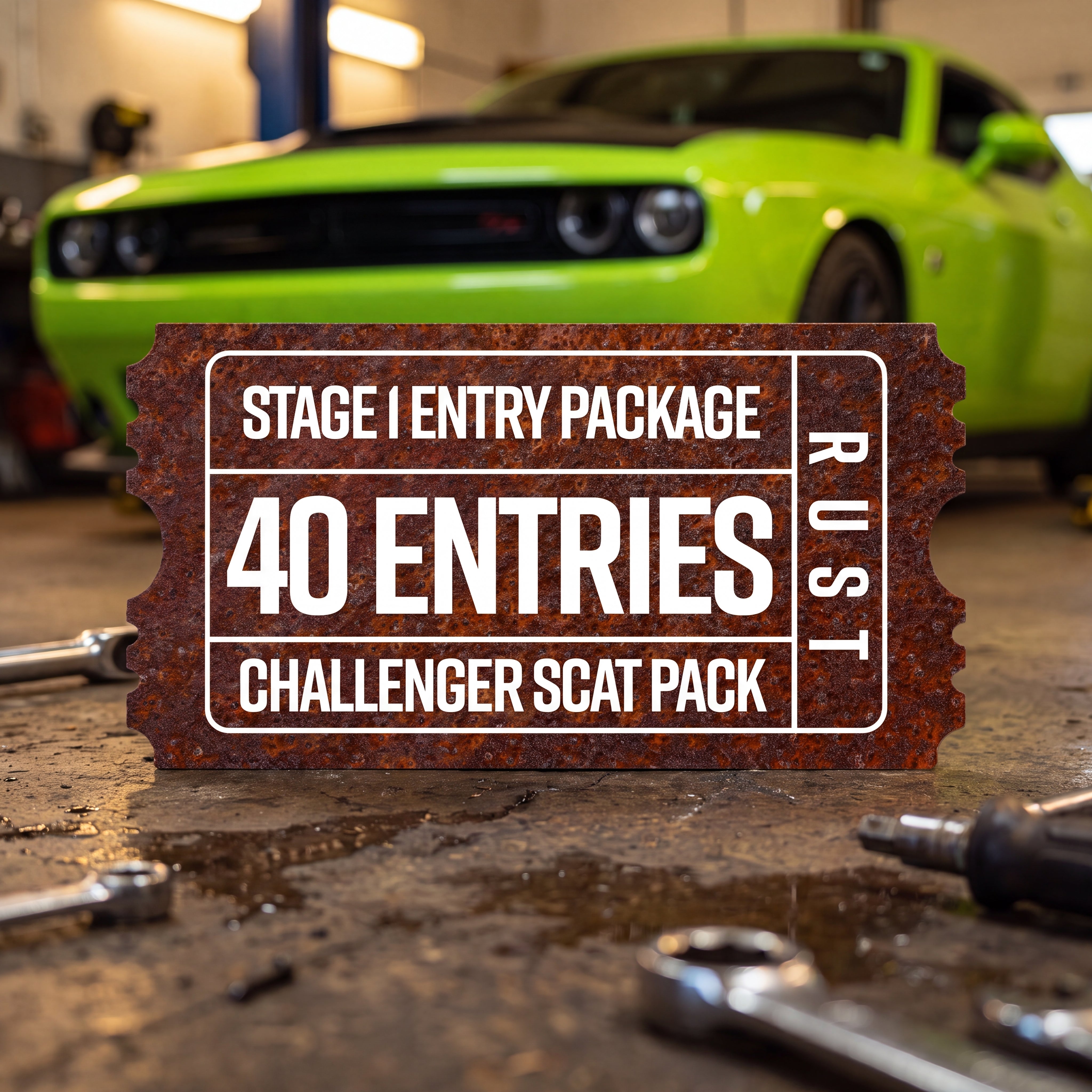 Challenger Scat Pack Stage 1 Entry Package