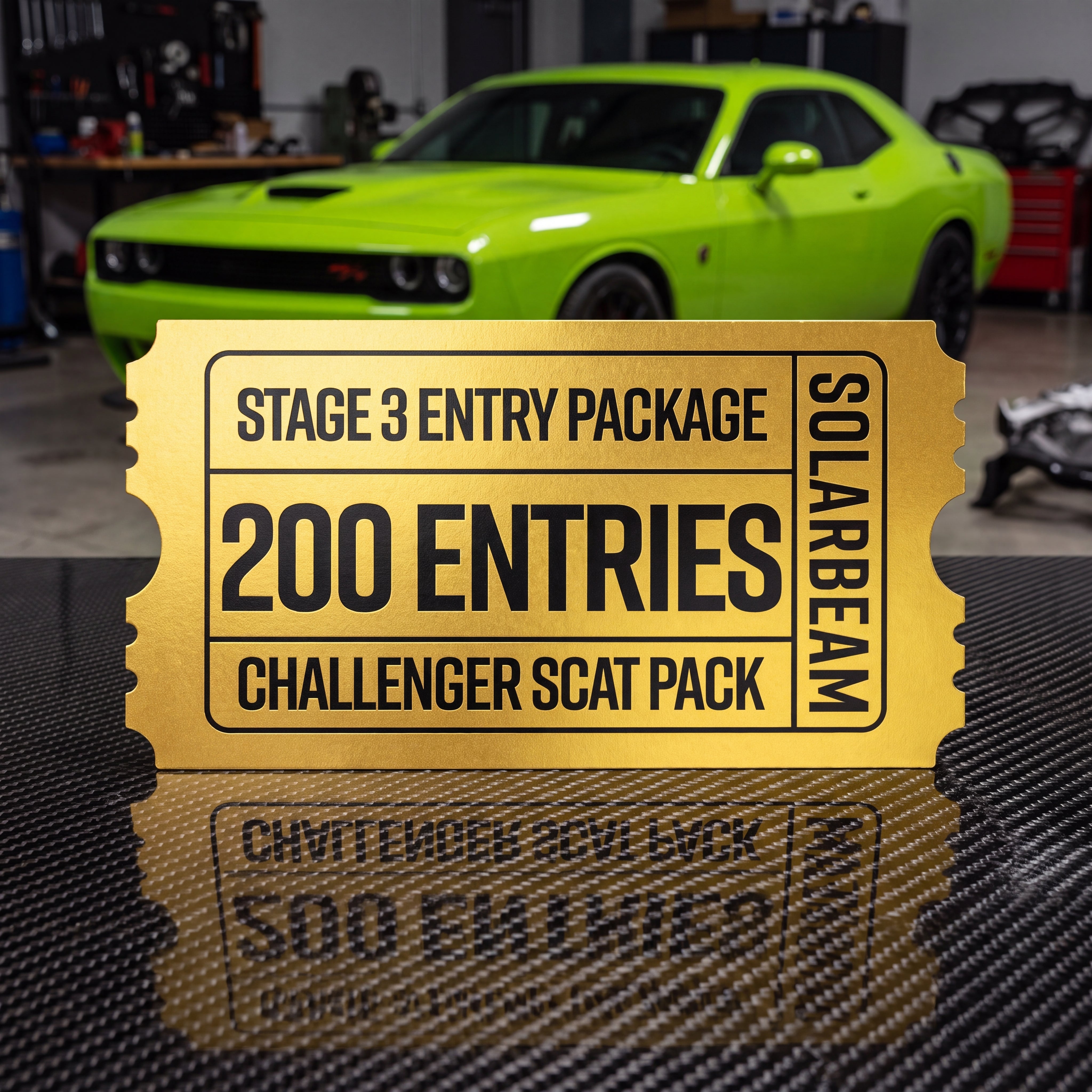 Challenger Scat Pack Stage 3 Entry Package