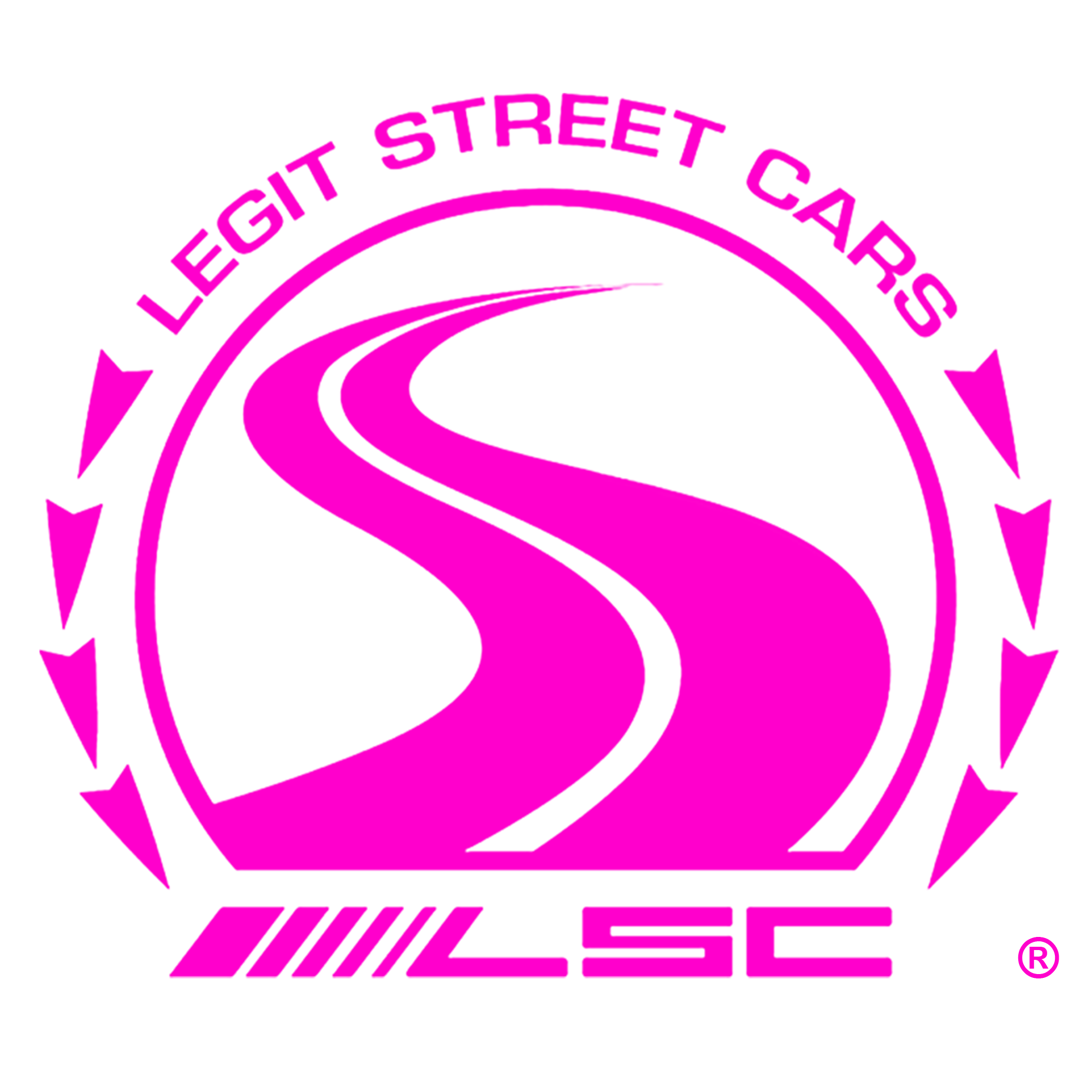 Lsc Logo Rp Collection Series LSC Stickers – LegitStreetCars