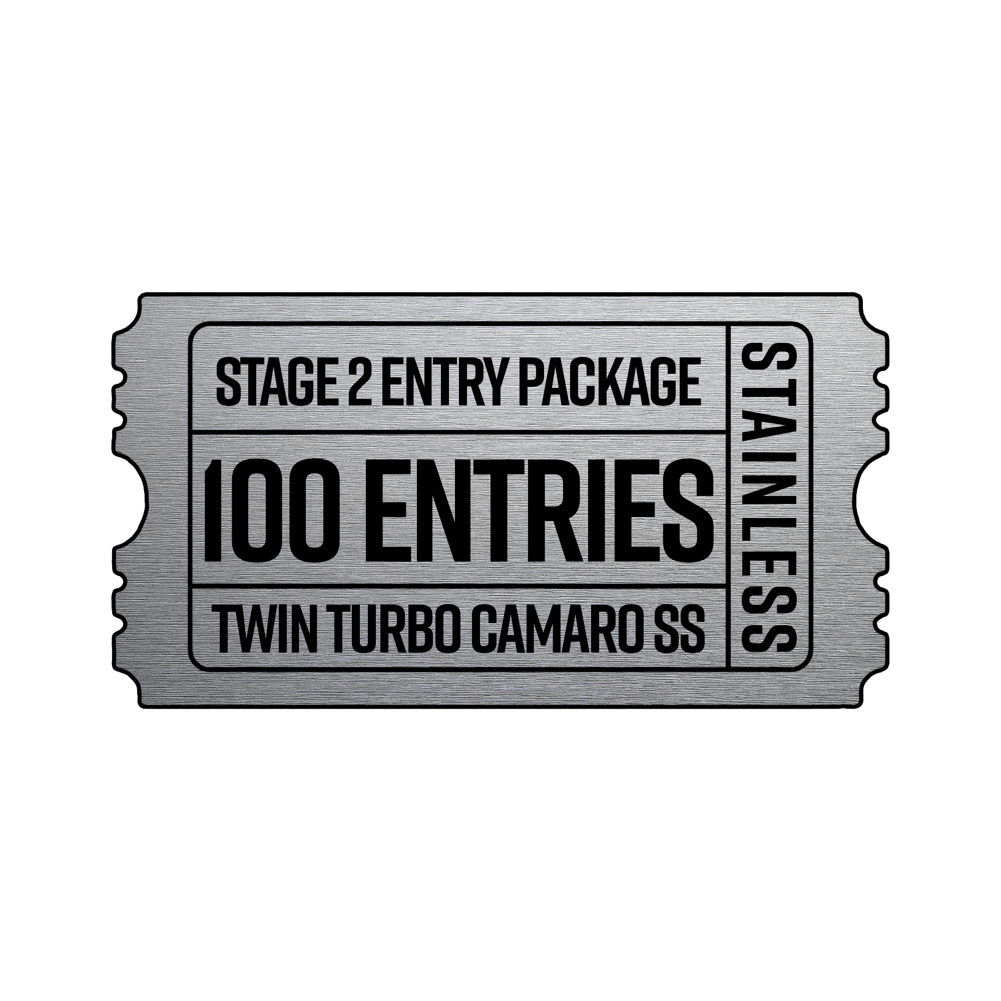 Twin Turbo Camaro SS Stage 2 Entry Package