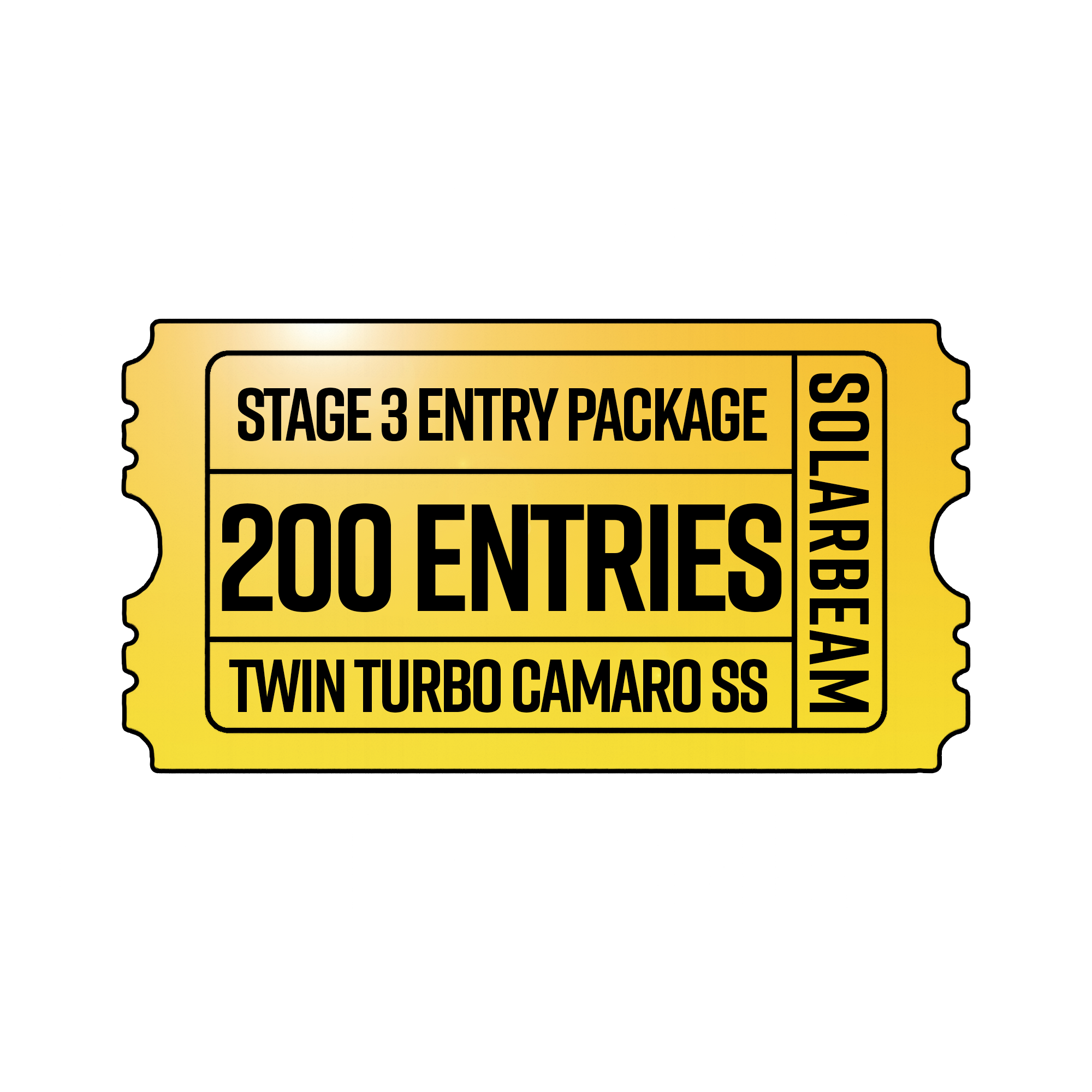Twin Turbo Camaro SS Stage 3 Entry Package
