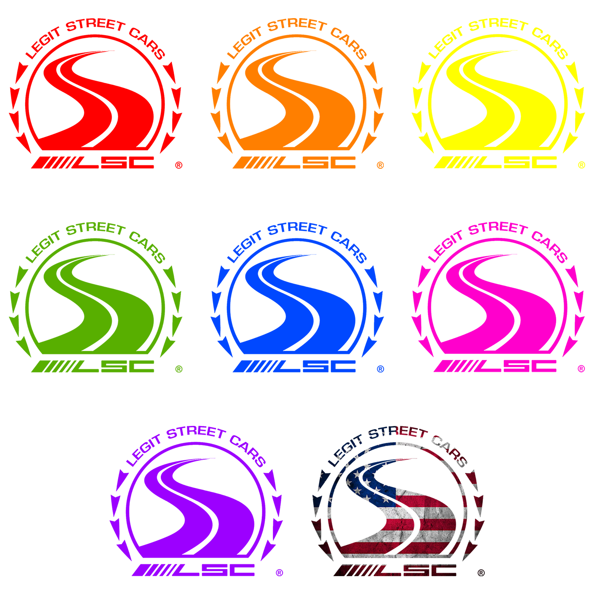 Collection Series LSC Stickers