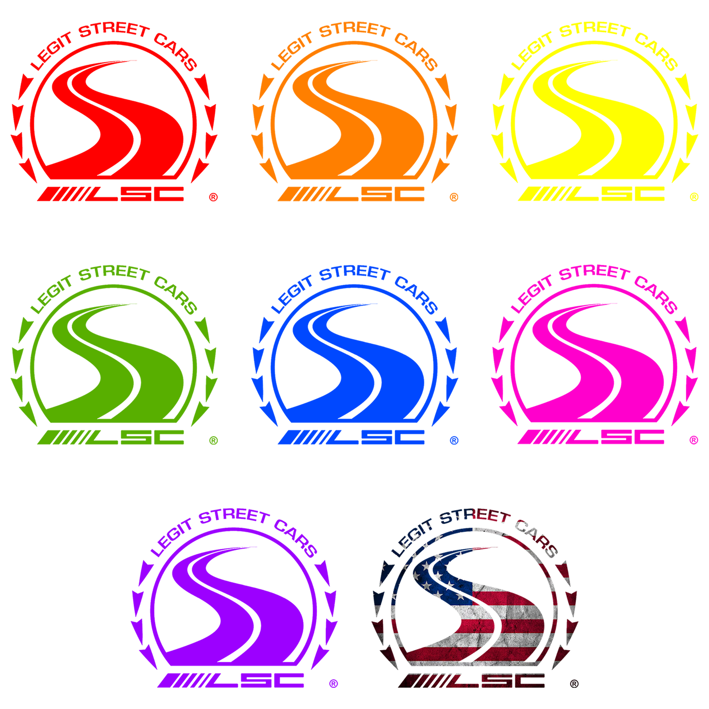 Collection Series LSC Stickers