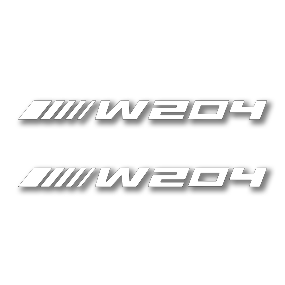 W-Chassis AMG Vinyl Sticker (2-Pack)
