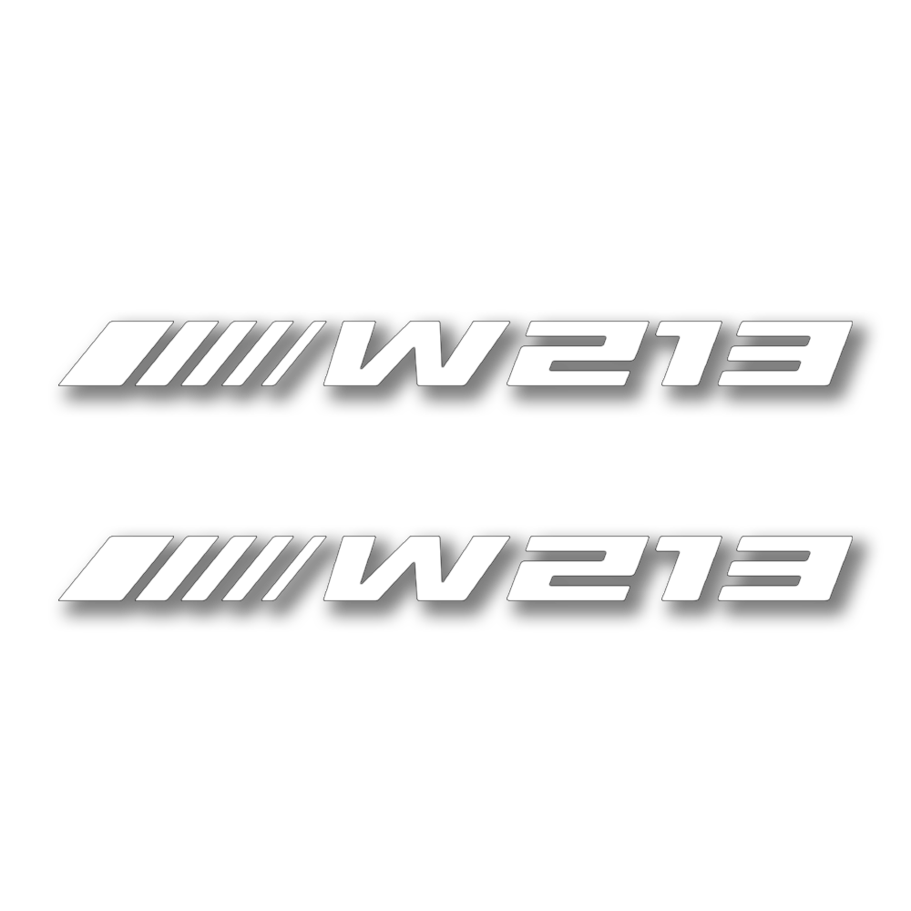 W-Chassis AMG Vinyl Sticker (2-Pack)