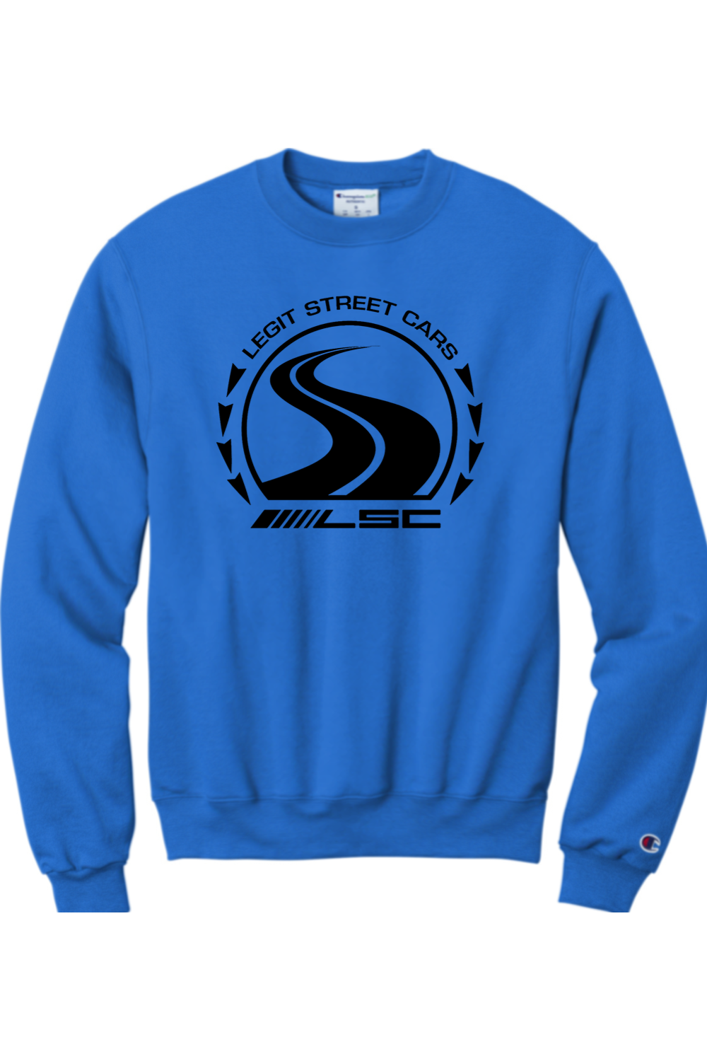 Classic Black Logo LSC Crewneck