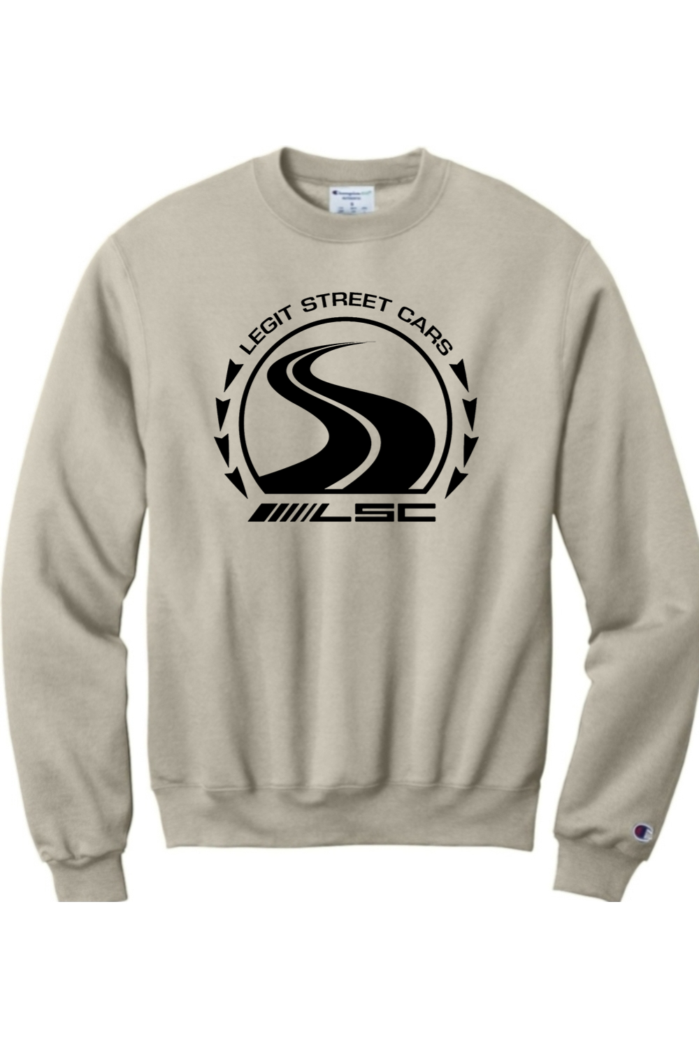 Classic Black Logo LSC Crewneck
