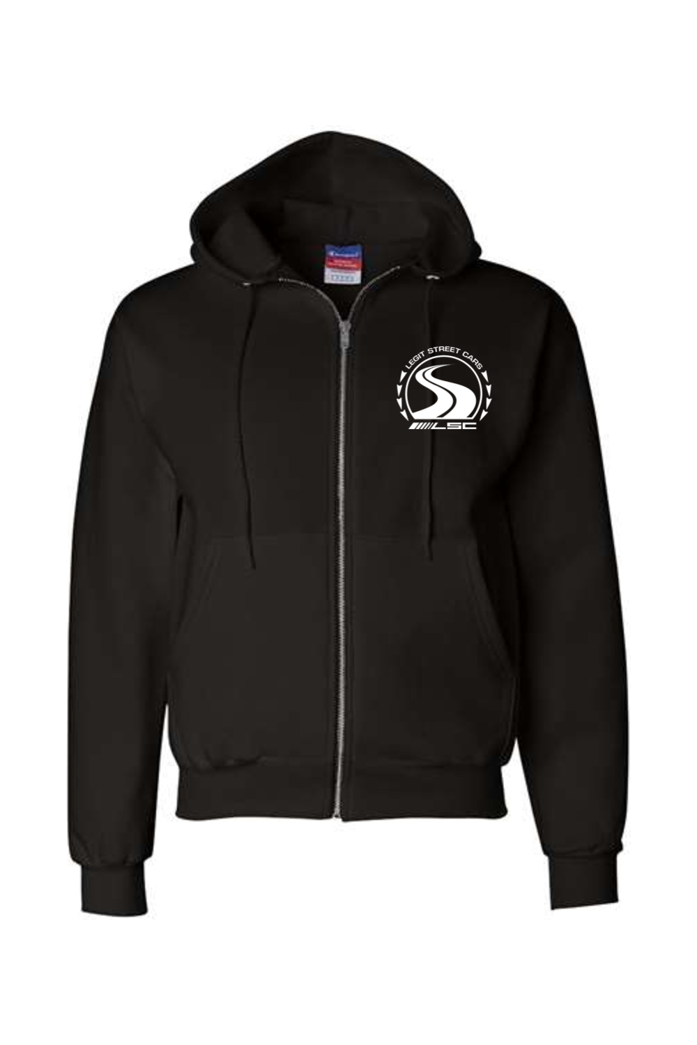 LSC Classic White Logo Full-Zip Champion Hoodie