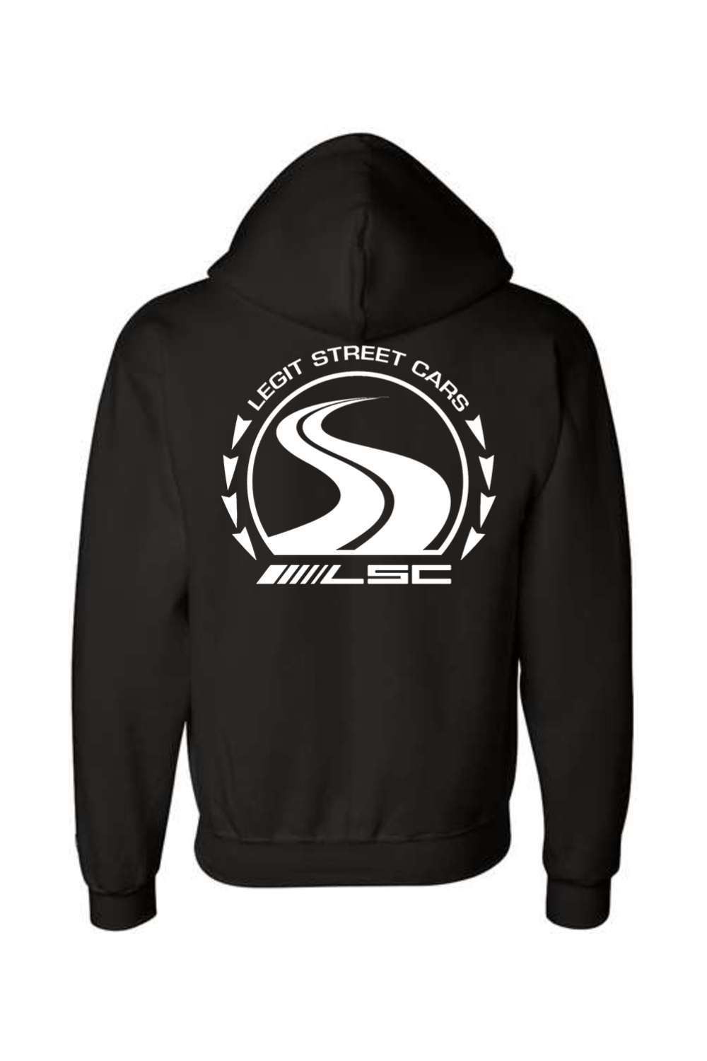 LSC Classic White Logo Full-Zip Champion Hoodie