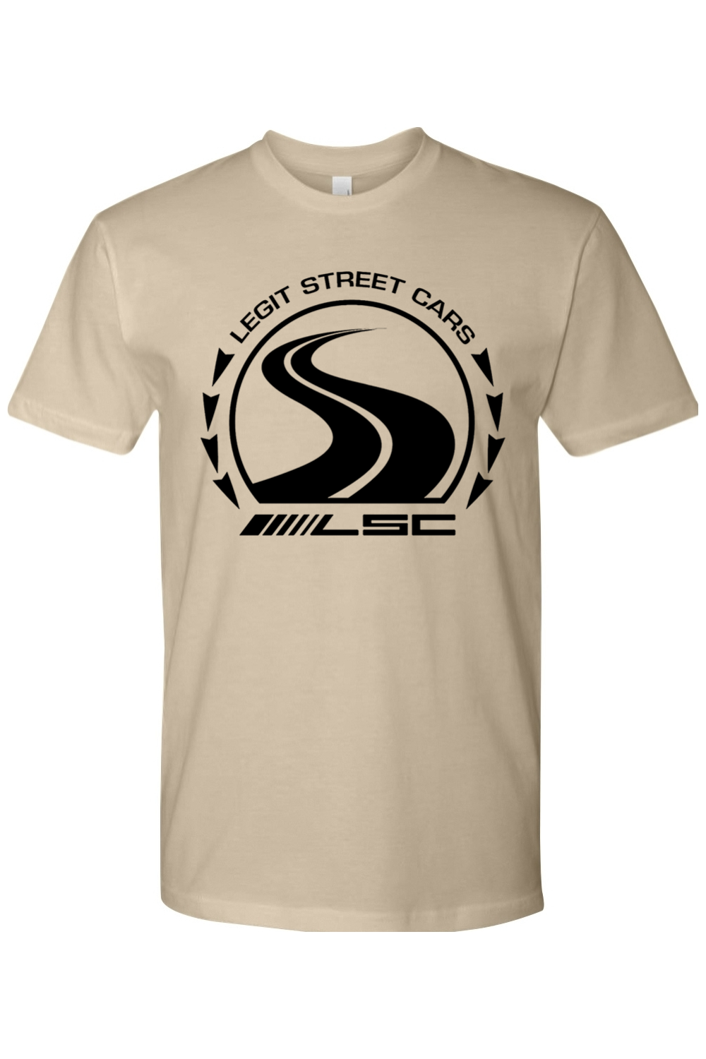 LSC Classic Black Logo Tee