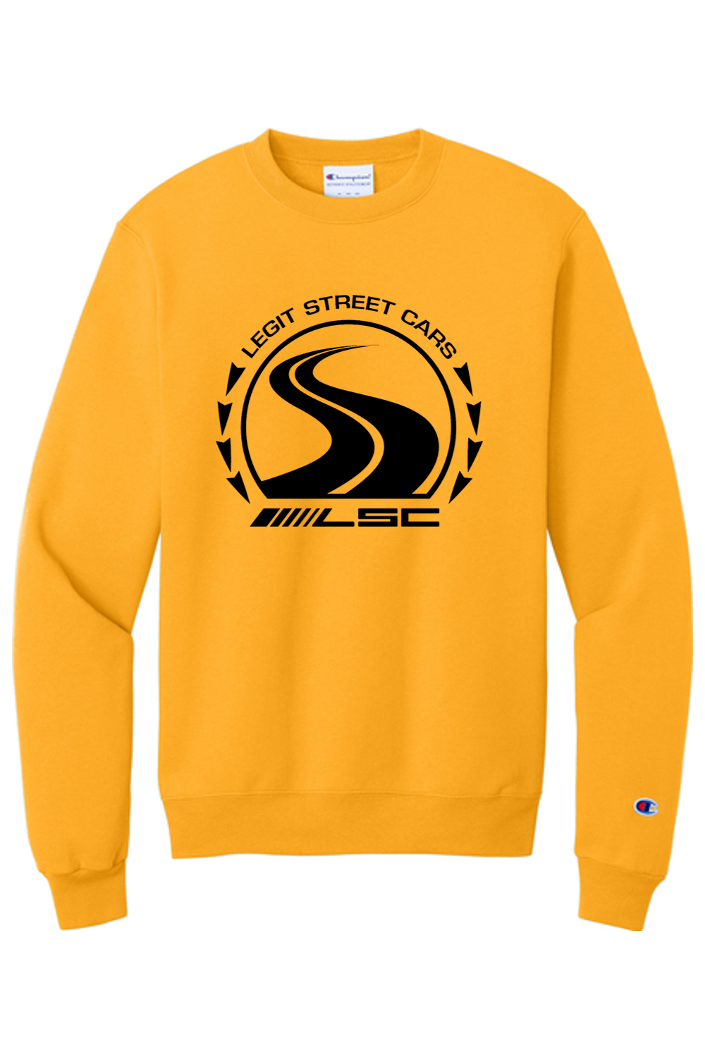 Classic Black Logo LSC Crewneck