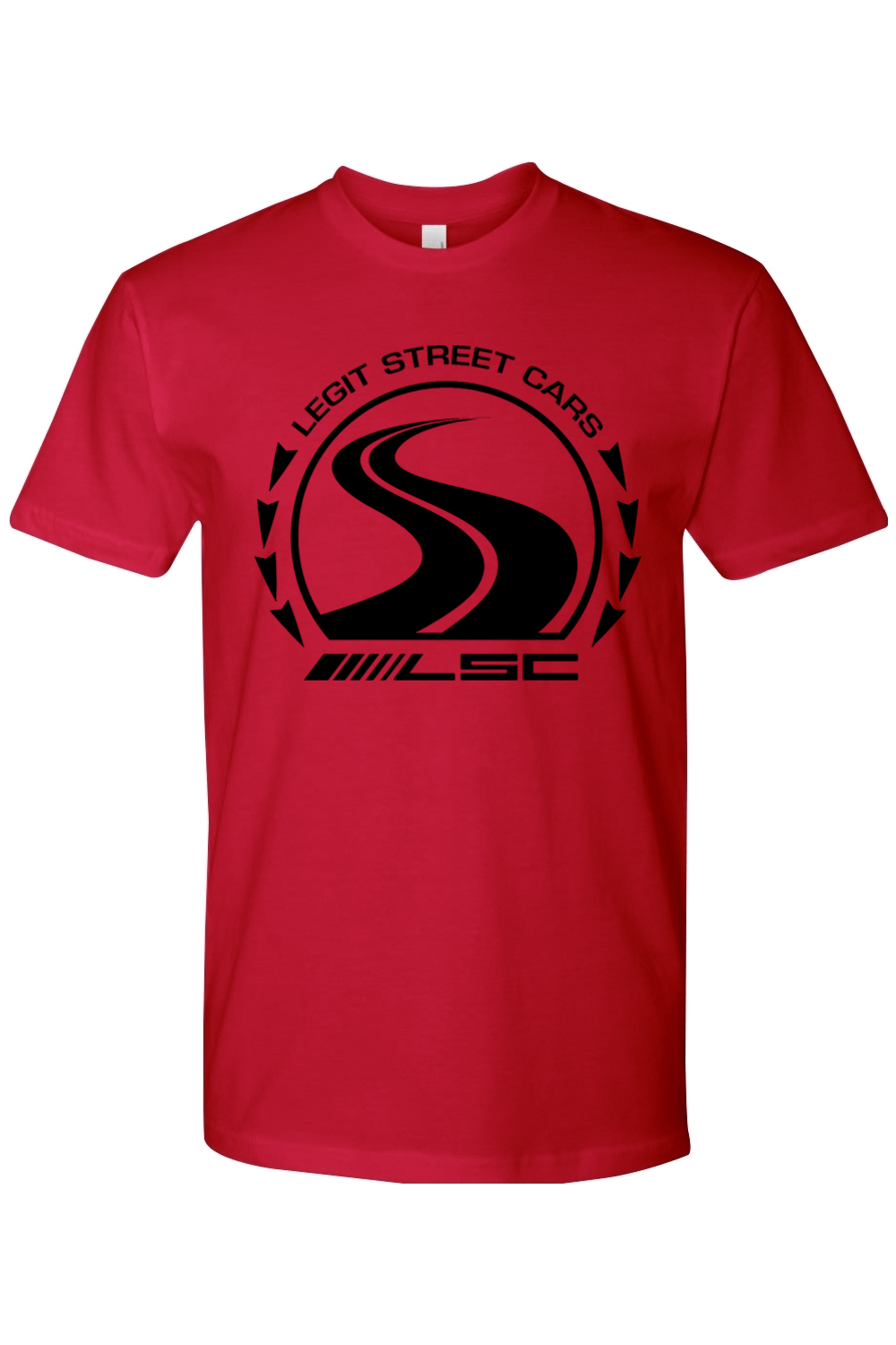 LSC Classic Black Logo Tee