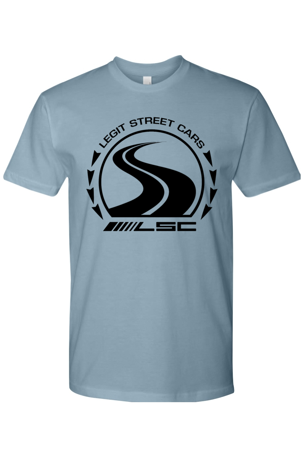 LSC Classic Black Logo Tee