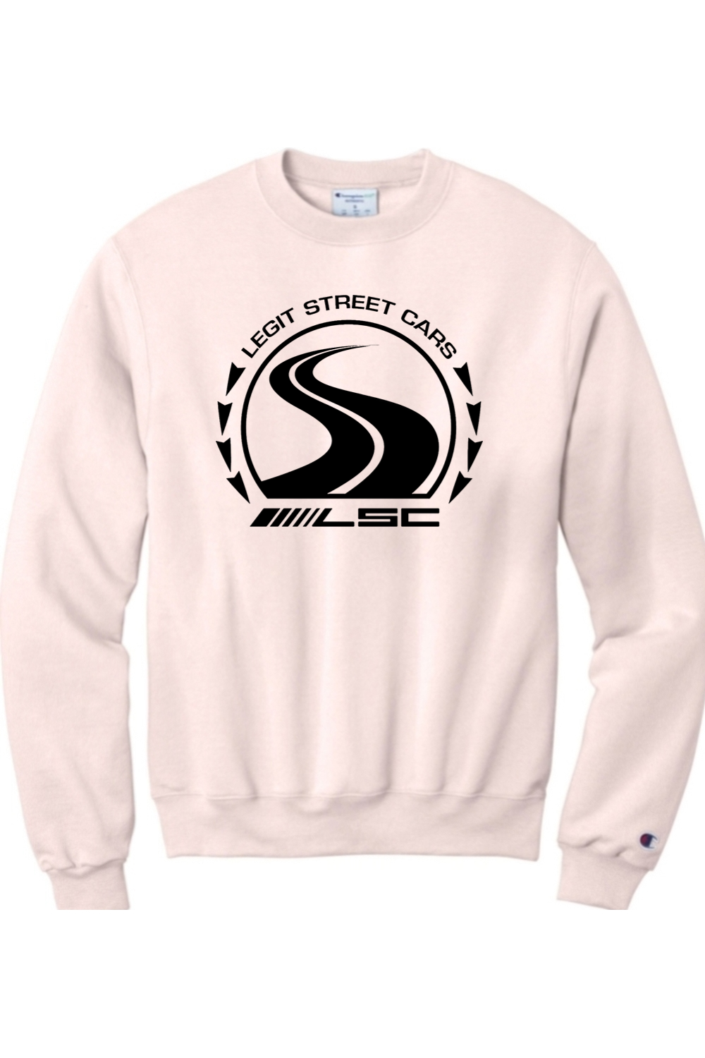 Classic Black Logo LSC Crewneck