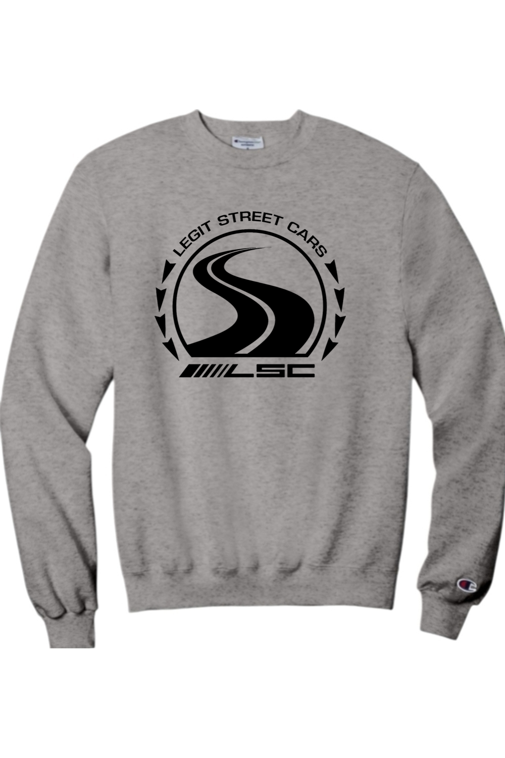 Classic Black Logo LSC Crewneck