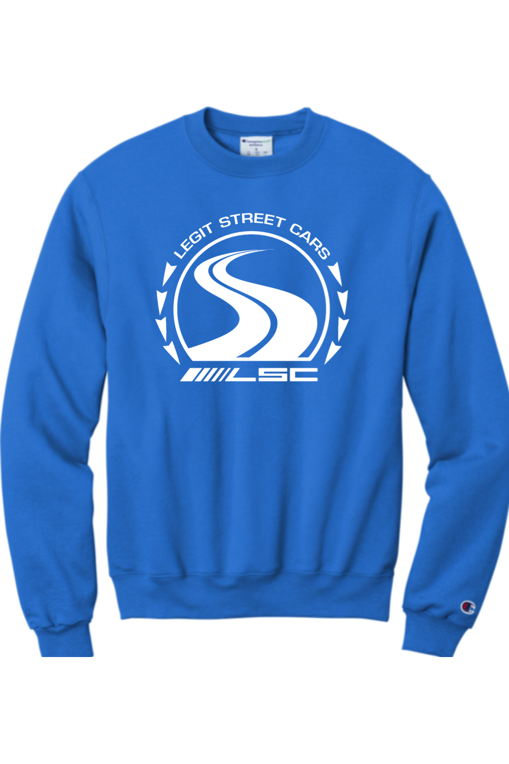 Classic White Logo LSC Crewneck