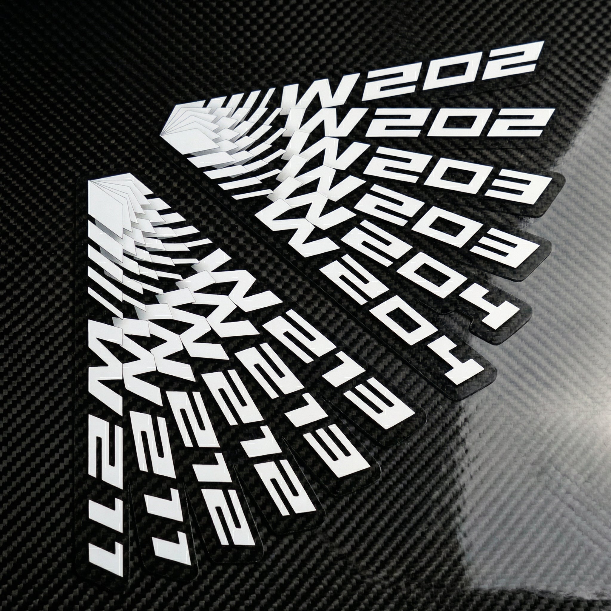 W-Chassis AMG Vinyl Sticker (2-Pack)